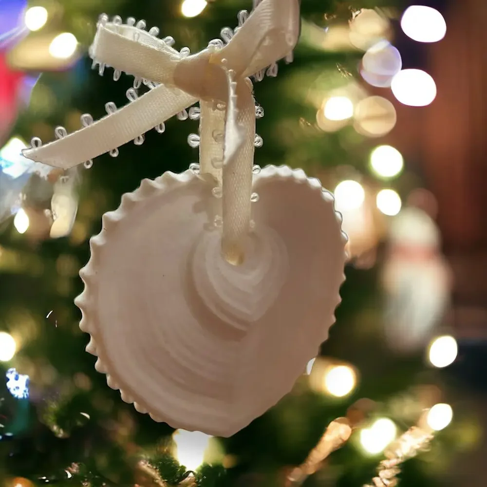 Retired Heart Shell Ornament Artist Margaret Furlong, “Oh Sweetest Hearts